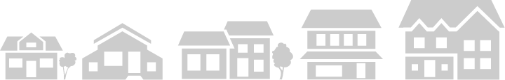 graphic of a row of homes